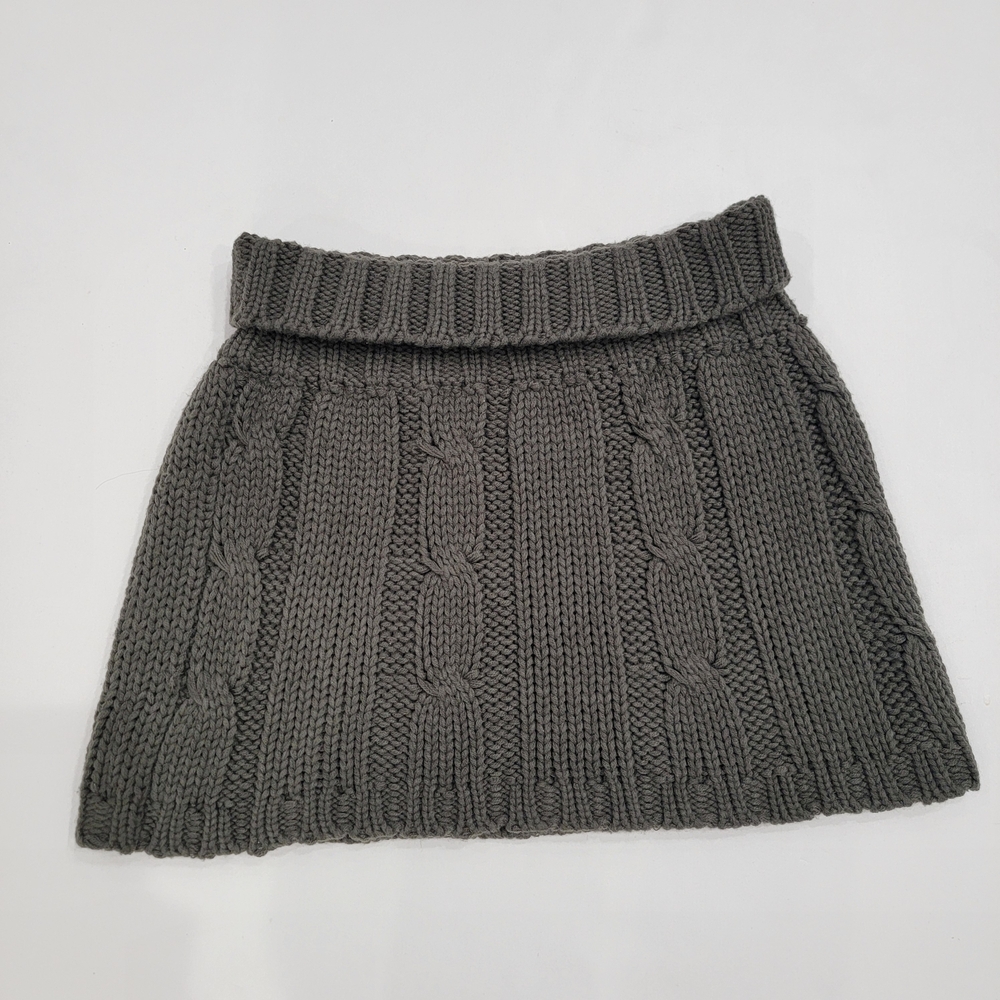 Survival Charcoal Knit Mini Skirt Size Small
